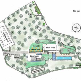 5 bedroom luxury villa with infinity pool, sea views and tennis court near Chania, sleeps 10